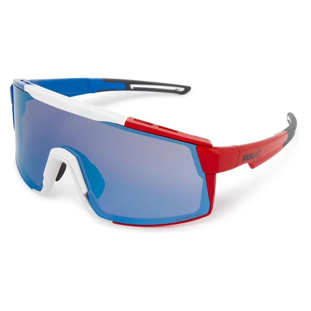 AGU Verve Hdii France Solbriller, Multicolor, Blue Mirror/CAT3