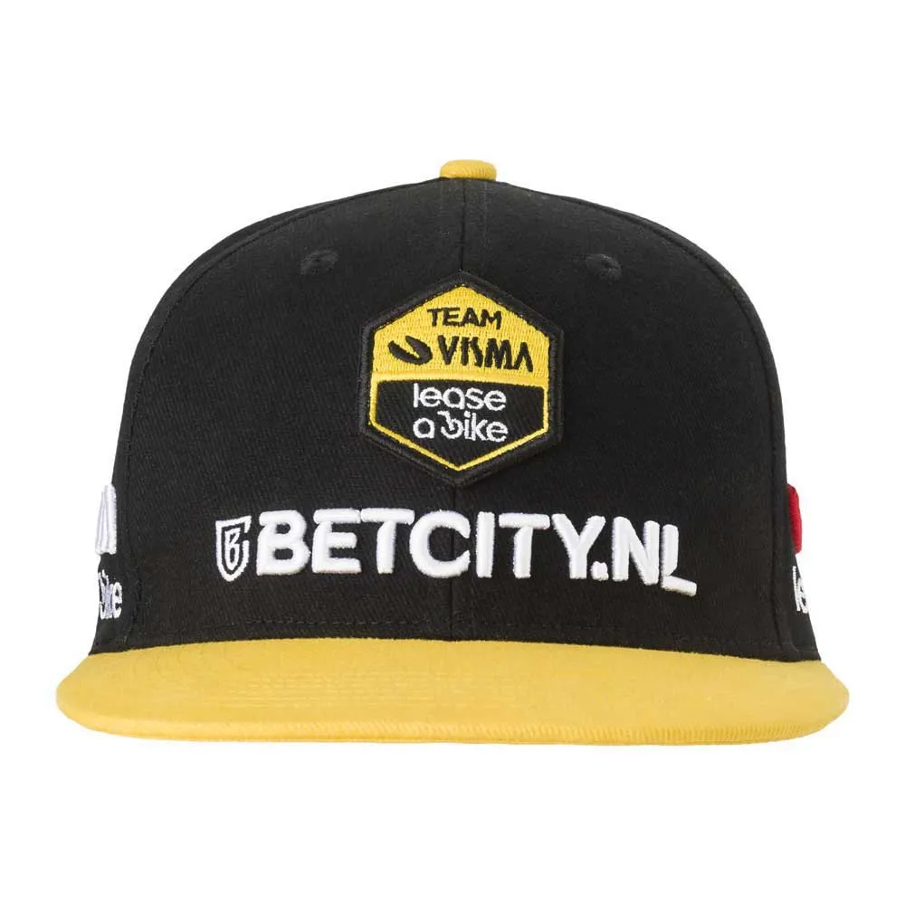 AGU Visma | Lease A Bike 2024 Cap, Black / yellow AGU Visma | Lease A Bike 2024 Cap, Black / yellow