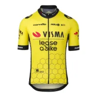 AGU Visma Lease a Bike Replica sykkeltrøye med korte armer AGU Visma Lease a Bike Replica sykkeltrøye med korte armer