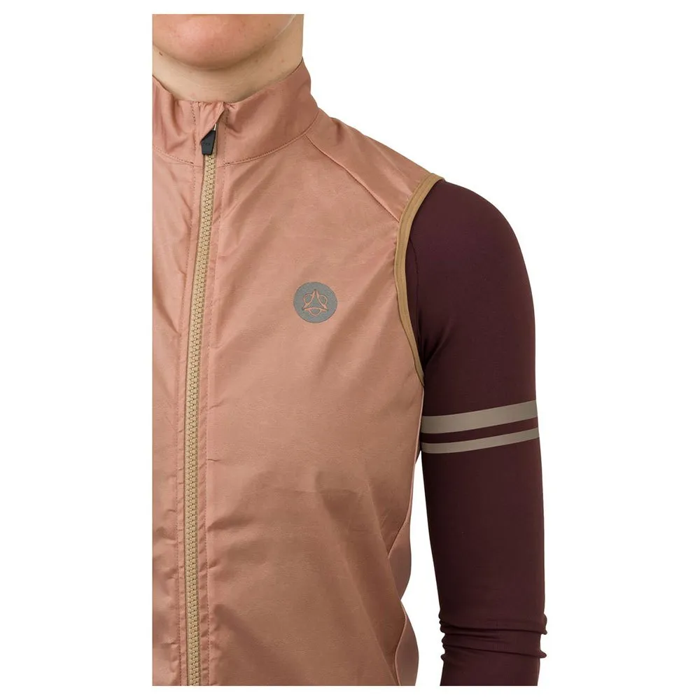 AGU Wind Leather Vest, Brown