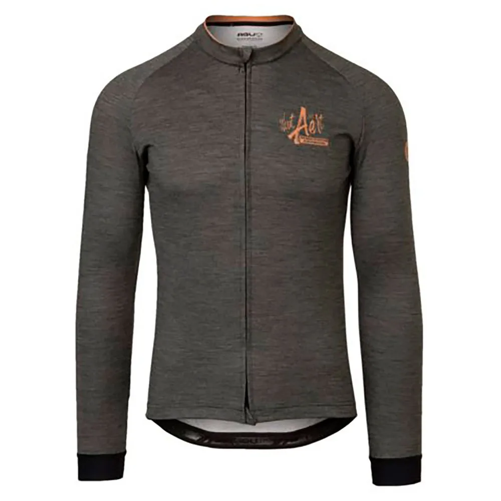 AGU Wout Van Aert Collab Team Jumbo-visma Langermet Trøye, Black, XL