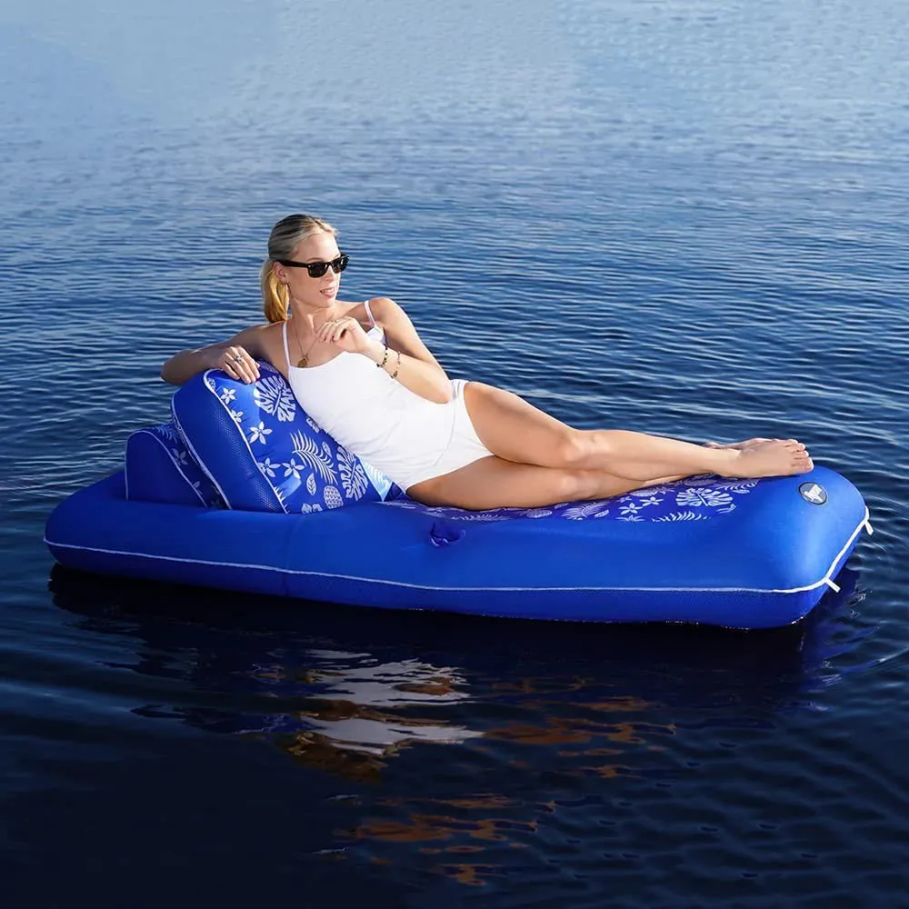 Aguapro Supreme Konvertible Lounge unisex, Blue, 96.5 x 193cm