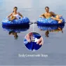 Aguapro Supreme Lake Tube Bademadrass unisex, Blue / white, 122cm