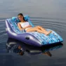 Aguapro Ultra Polstret Komfortlounge unisex, Blue / white, 97 x 180cm