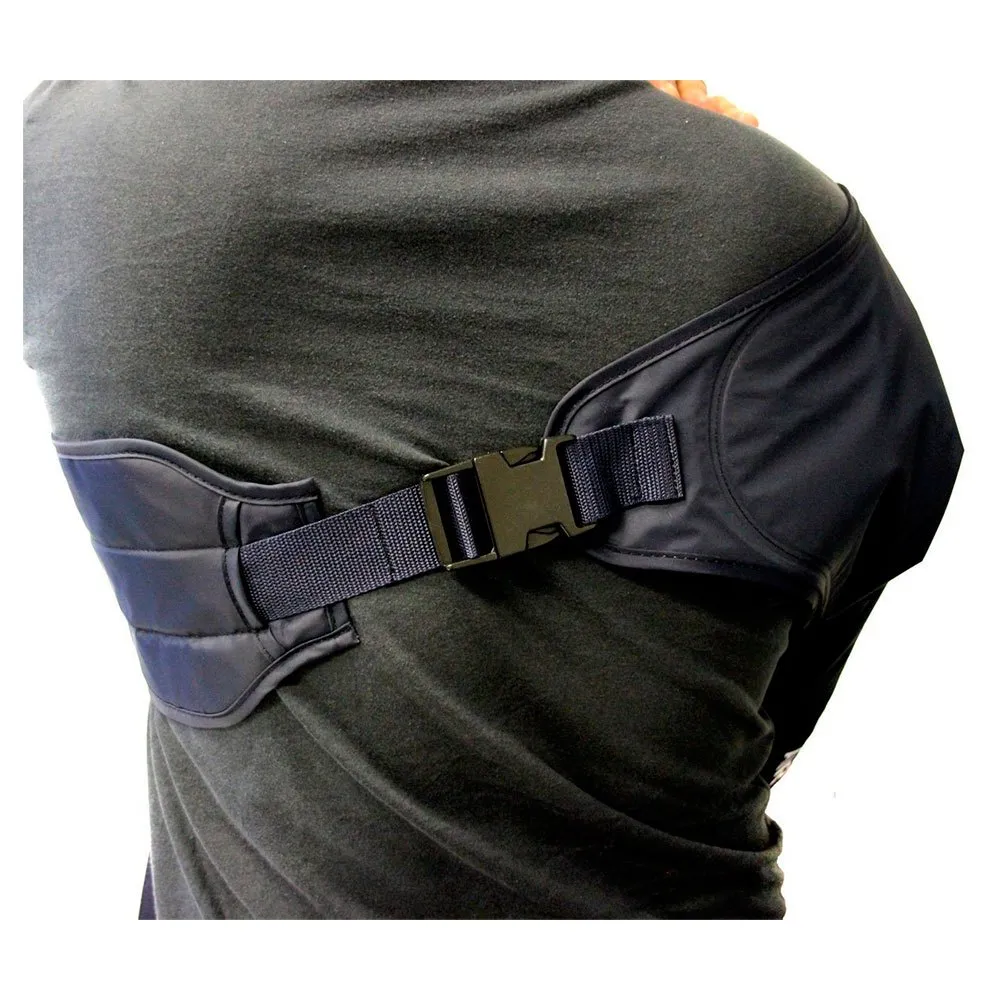 Air Relax Pressoterapi Arm Mansjett, Navy blue / black, One Size