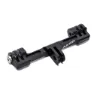 Akro Dobbel Forlengelsesbrakett For Styre Til Sykkel 110mm, Black, One Size