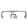 Akro Dobbel Forlenger Foran Kombinert Forlenger Universal Styre Sykkelmontering 87mm, Black, One Size