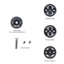 Akro Feste For Hodesett Foran Vanlig Universal Styrefeste For Sykkel, Black, One Size