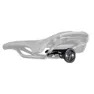 Akro Mount Saddle Rear Rail Universal Sykkellysbrakett, Black, One Size