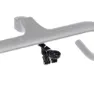 Akro Trippel Justerbar Integrert Universal Styrefeste For Sykkel, Black, One Size