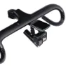 Akro Trippel Justerbar Integrert Universal Styrefeste For Sykkel, Black, One Size