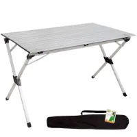 Aktive 110x70x70 Cm Aluminium Folding Bord