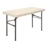 Aktive 121.5x61x74 Cm Folding Bord, Brown, One Size