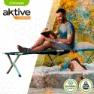 Aktive 190x64 Cm Camping Seng, Black, One Size