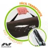 Aktive 190x64 Cm Camping Seng, Black, One Size