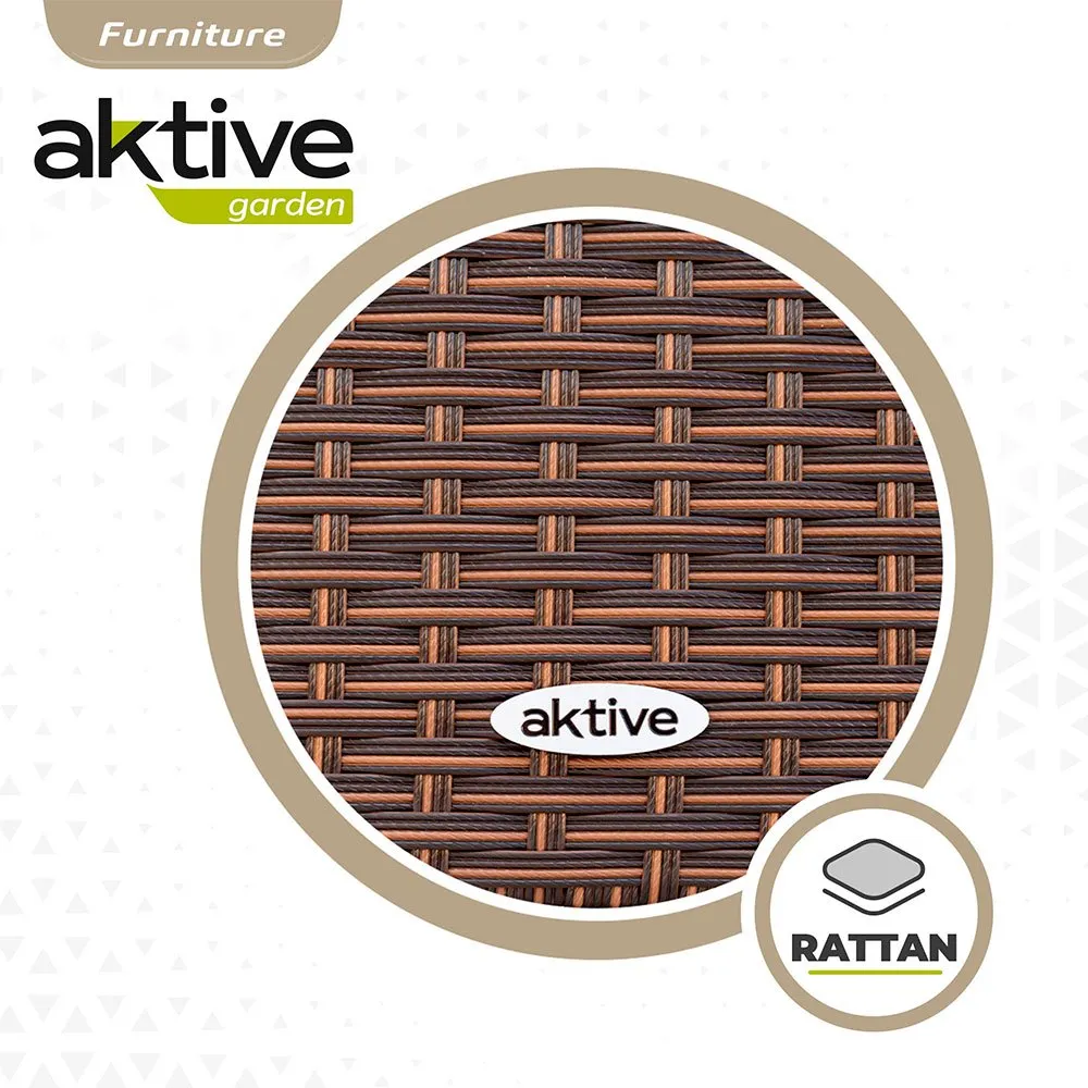 Aktive 2 Lenestoler Med Bord unisex, Black, One Size Aktive 2 Lenestoler Med Bord unisex, Black, One Size