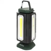 Aktive 3-i-1 61568 Trippel Utendørs Led-spotlight Usb Og Powerbank 1500 Lumens
