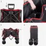 Aktive 360º Sammenleggbart Vognbord unisex, Black / red, One Size