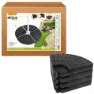 Aktive 4-delt Rundt Påfyllbar Parasollfot unisex, Black, 48 x 48 x 7.5cm