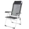 Aktive 44.5x55x103 Cm Aluminium Multiposisjons Sammenleggbar Stol unisex, Grey, One Size