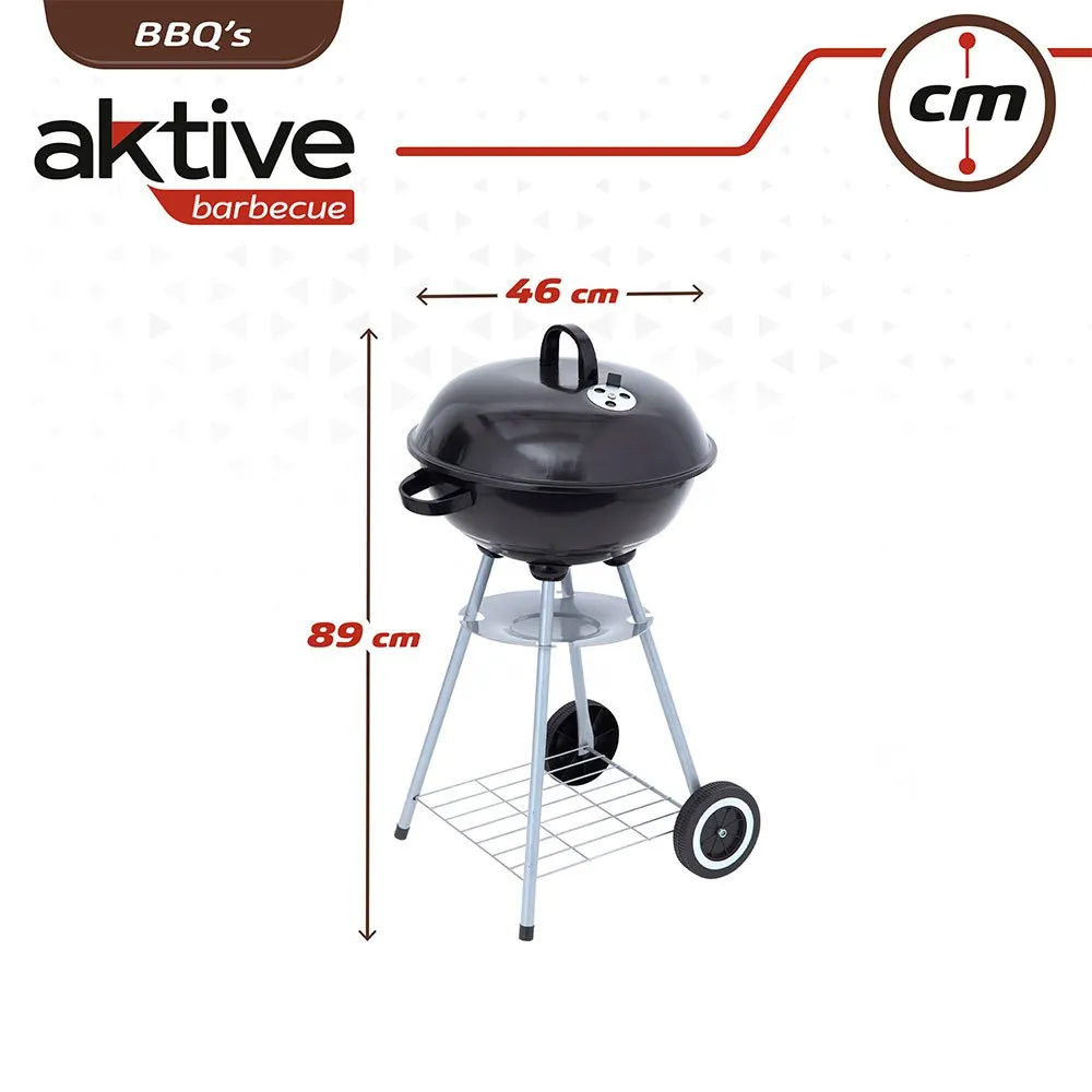Aktive 46 Cm Grill unisex, Black, One Size