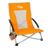 Aktive 46x51x67 Cm Lav Aluminiums Sammenleggbar Stol unisex, Orange, One Size