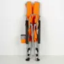 Aktive 46x51x67 Cm Lav Aluminiums Sammenleggbar Stol unisex, Orange, One Size