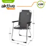 Aktive 54x57x91 Cm Folding Stol Refurbished