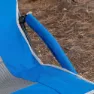 Aktive 56x46x94 Cm Lav Aluminiums Sammenleggbar Stol unisex, Royal, One Size