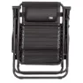 Aktive 61142 Sammenleggbar Stol 0 Tyngdekraft Multiposisjon unisex, Black, One Size