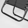 Aktive 61142 Sammenleggbar Stol 0 Tyngdekraft Multiposisjon unisex, Black, One Size