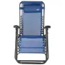Aktive 61143 Sammenleggbar Stol 0 Tyngdekraft Multiposisjon unisex, Blue, One Size