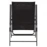 Aktive 61146 Slim 4 Units Foldbar Utendørsstol, Black, One Size