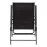 Aktive 61147 Slim 2 Units Foldbar Utendørsstol, Black, One Size