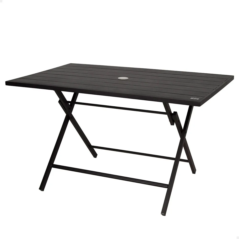 Aktive 61148 Sammenleggbart Campingbord unisex, Multicolour, 121 x 75 x 69cm