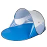 Aktive 62322 Uv50 Popup Vindskjerm Og Strandtelt 120x200x90 Cm unisex, White / blue, 2 places