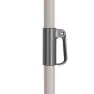 Aktive 62338 Uv50 Ø Stor Tiltbar Sekskantet Vindtett Hageparasoll 230 Cm, Beige, One Size