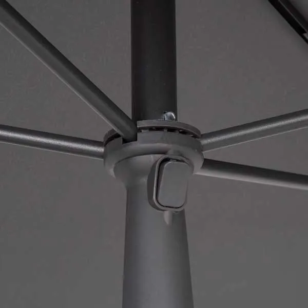 Aktive 62350 Uv30 Rektangulær Tiltbar Balkongparasoll 200x125 Cm, Anthracite, One Size Aktive 62350 Uv30 Rektangulær Tiltbar Balkongparasoll 200x125 Cm, Anthracite, One Size
