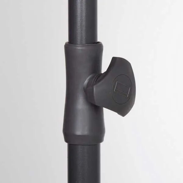 Aktive 62350 Uv30 Rektangulær Tiltbar Balkongparasoll 200x125 Cm, Anthracite, One Size Aktive 62350 Uv30 Rektangulær Tiltbar Balkongparasoll 200x125 Cm, Anthracite, One Size