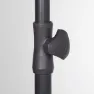 Aktive 62350 Uv30 Rektangulær Tiltbar Balkongparasoll 200x125 Cm, Anthracite, One Size