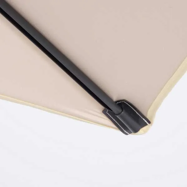 Aktive 62351 Uv30 Rektangulær Tiltbar Balkongparasoll 200x125 Cm, Beige, One Size Aktive 62351 Uv30 Rektangulær Tiltbar Balkongparasoll 200x125 Cm, Beige, One Size