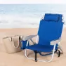 Aktive 62353 Xxl Lav Sammenleggbar Stol Med Flere Posisjoner 57x53x78 Cm unisex, Blue, One Size