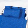 Aktive 62353 Xxl Lav Sammenleggbar Stol Med Flere Posisjoner 57x53x78 Cm unisex, Blue, One Size