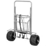 Aktive 62377 Sammenleggbar Strandvogn Med Store Hjul 55x40x100 Cm unisex, Grey, One Size