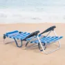 Aktive 62666 Flerposisjons Sammenleggbar Lenestol Refurbished unisex