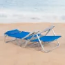 Aktive 62668 Flerposisjons Sammenleggbar Lenestol Refurbished unisex