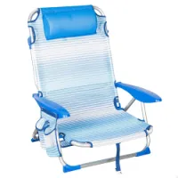 Aktive 62671 Lav Sammenleggbar Stol I Flere Posisjoner Av Aluminium unisex Aktive 62671 Lav Sammenleggbar Stol I Flere Posisjoner Av Aluminium unisex