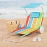 Aktive 62682 Strandvogn Solseng 52x117x62 Cm unisex, Multicolour, One Size