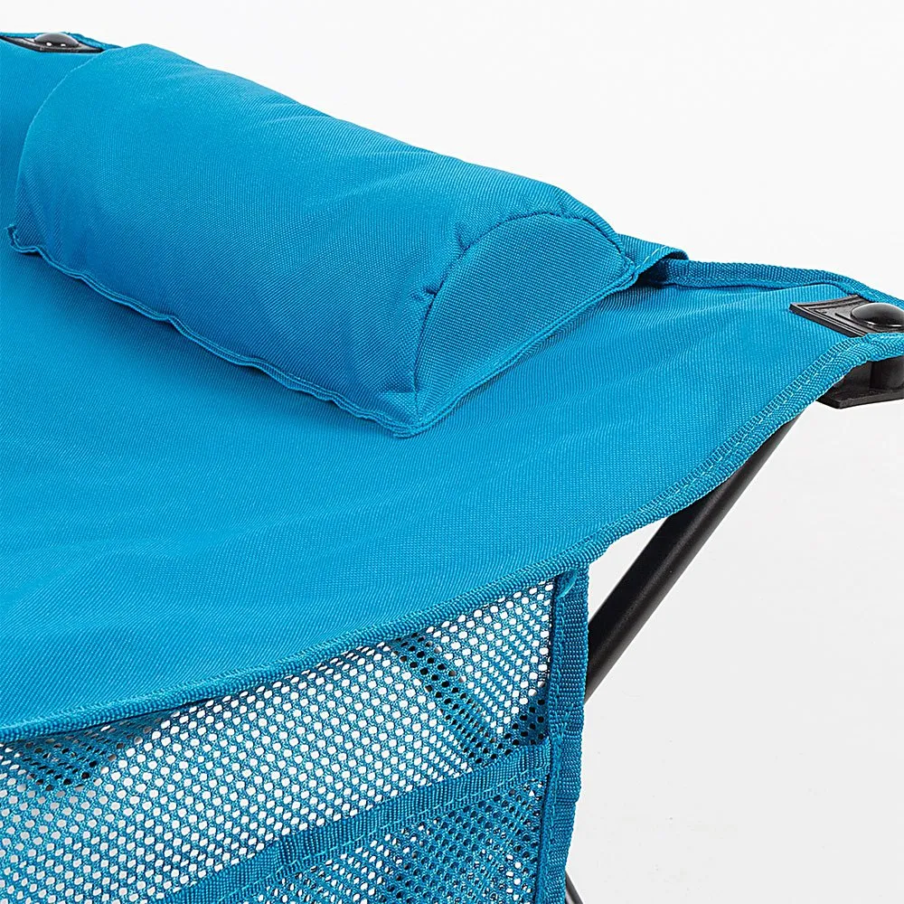 Aktive 63042 178x38x62cm Folding Camping Seng, Blue / black, One Size