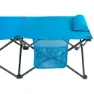 Aktive 63042 178x38x62cm Folding Camping Seng, Blue / black, One Size